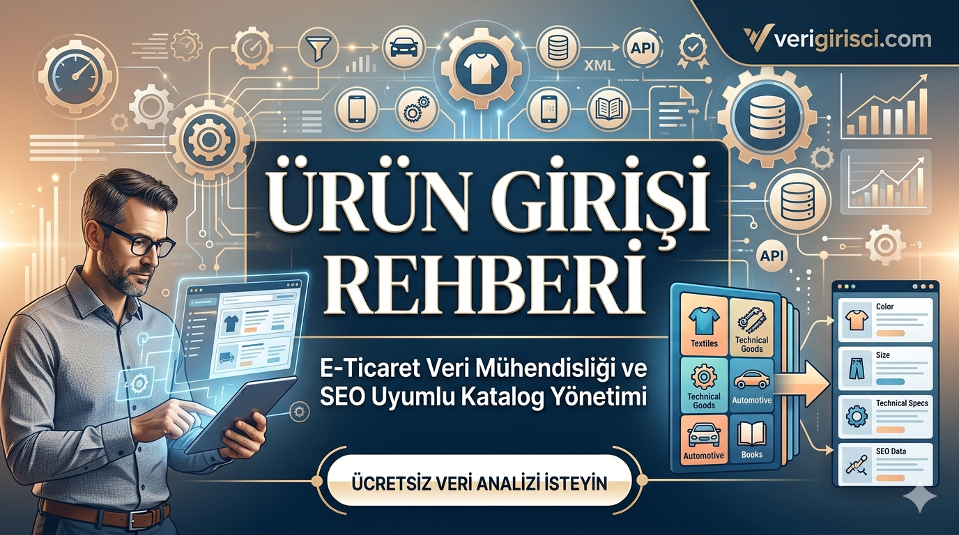 E-Ticaret Ürün Girişi Rehberi (2026): Hatasız Katalog Yönetimi ve SEO Stratejileri